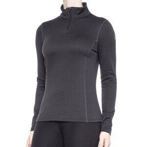NWOT Spyder Women's Midweight Baselayer Zip T-Neck Large